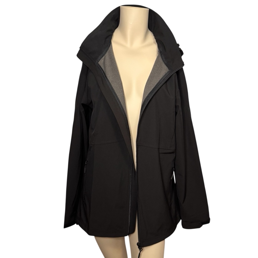 McKinley Softshell Water-Repellant Black Jacket
